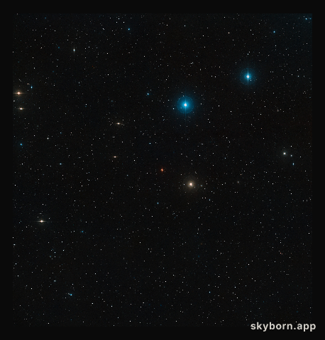 Digitized Sky Survey image around R Aquarii