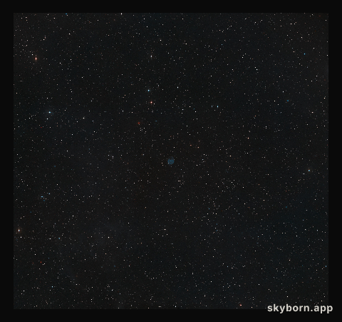 Digitized Sky Survey image around the planetary nebula ESO 577-24