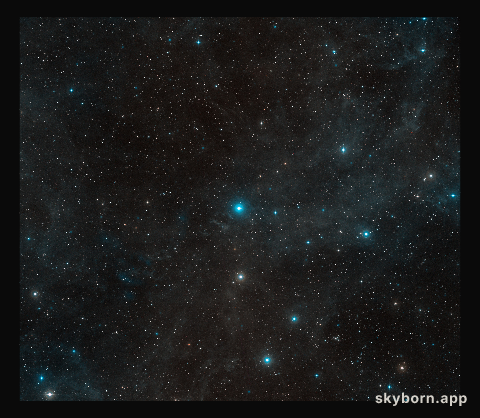 Surroundings of the star HR 8799