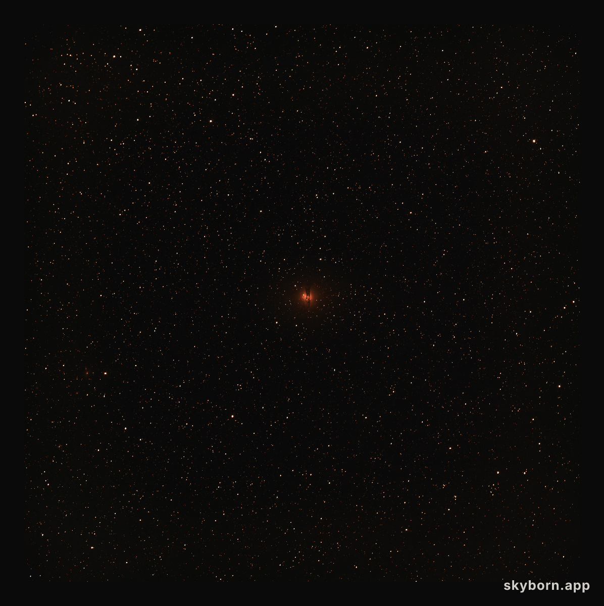 Image of the Centaurus A galaxy taken during the Test-Bed Telescope first light tests
