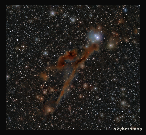 An infrared view of the Lupus 3 region