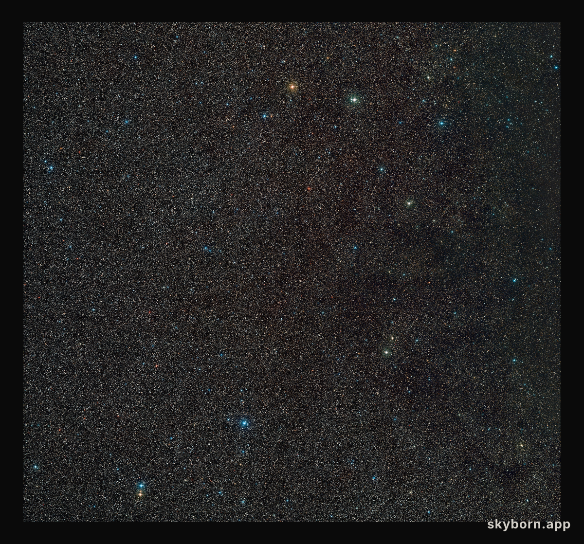 Wide-field view around the BH3 black hole