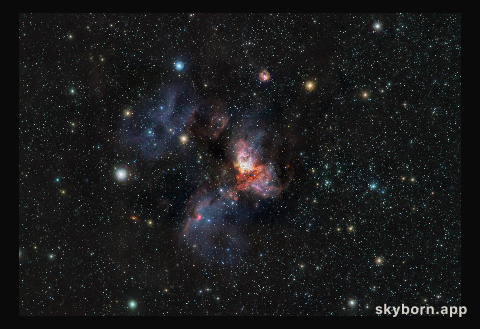 The RCW 38 cluster in infrared light