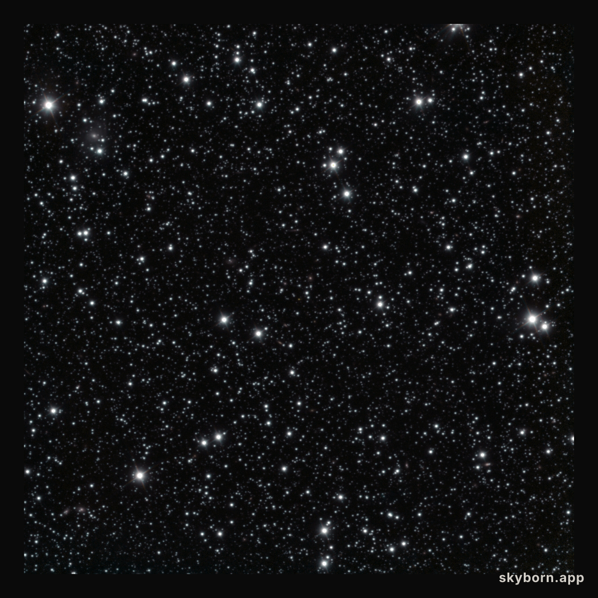 Wider view of the area around the gamma-ray burst GRB 250702B