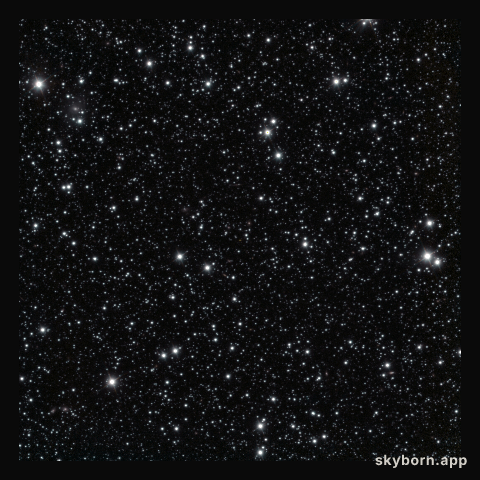 Wider view of the area around the gamma-ray burst GRB 250702B