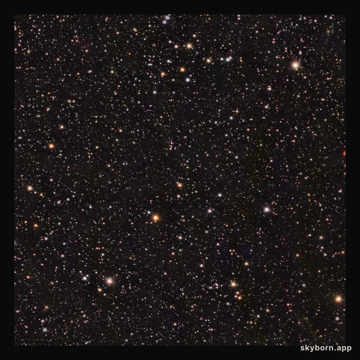 Wide-field view (PanSTARRS) of the area of the sky around the star RXJ0528+2838