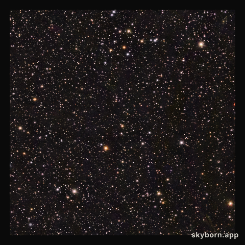 Wide-field view (PanSTARRS) of the area of the sky around the star RXJ0528+2838