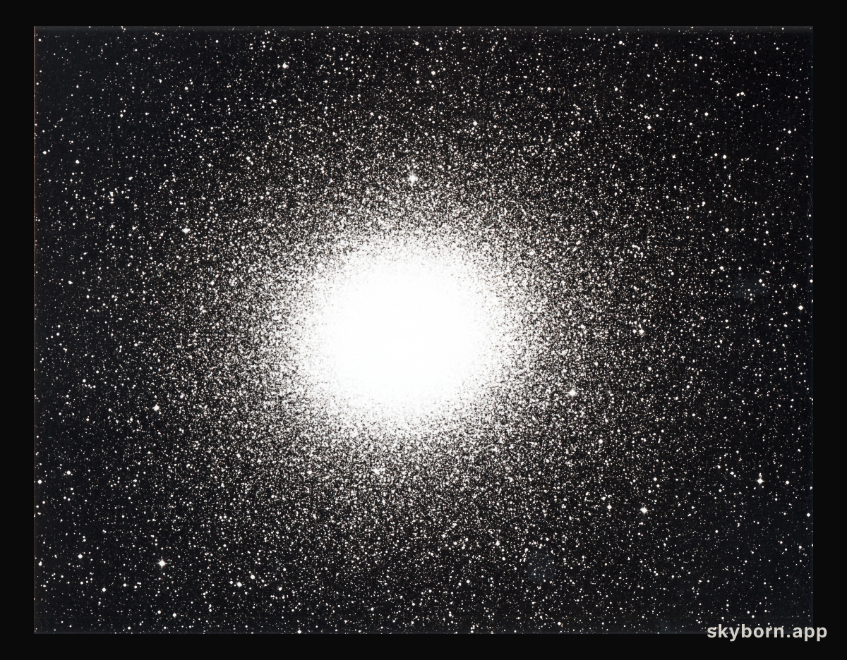 The Omega Centauri globular cluster of stars