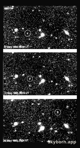 Trans-plutonian minor planet 1993 FW