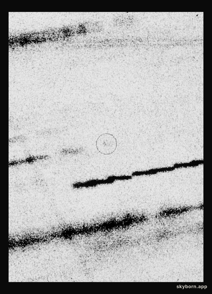 Comet Halley at 2,820 million km
