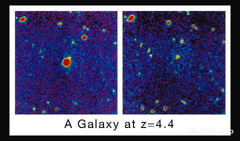 A galaxy at the edge of the Universe