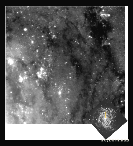 The VLT looks deep into a spiral galaxy