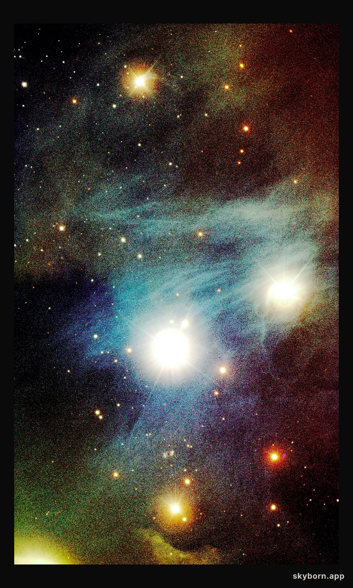 Celestial scribbled notes