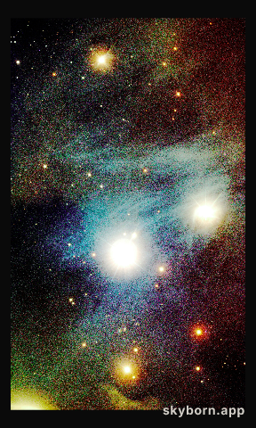 Celestial scribbled notes