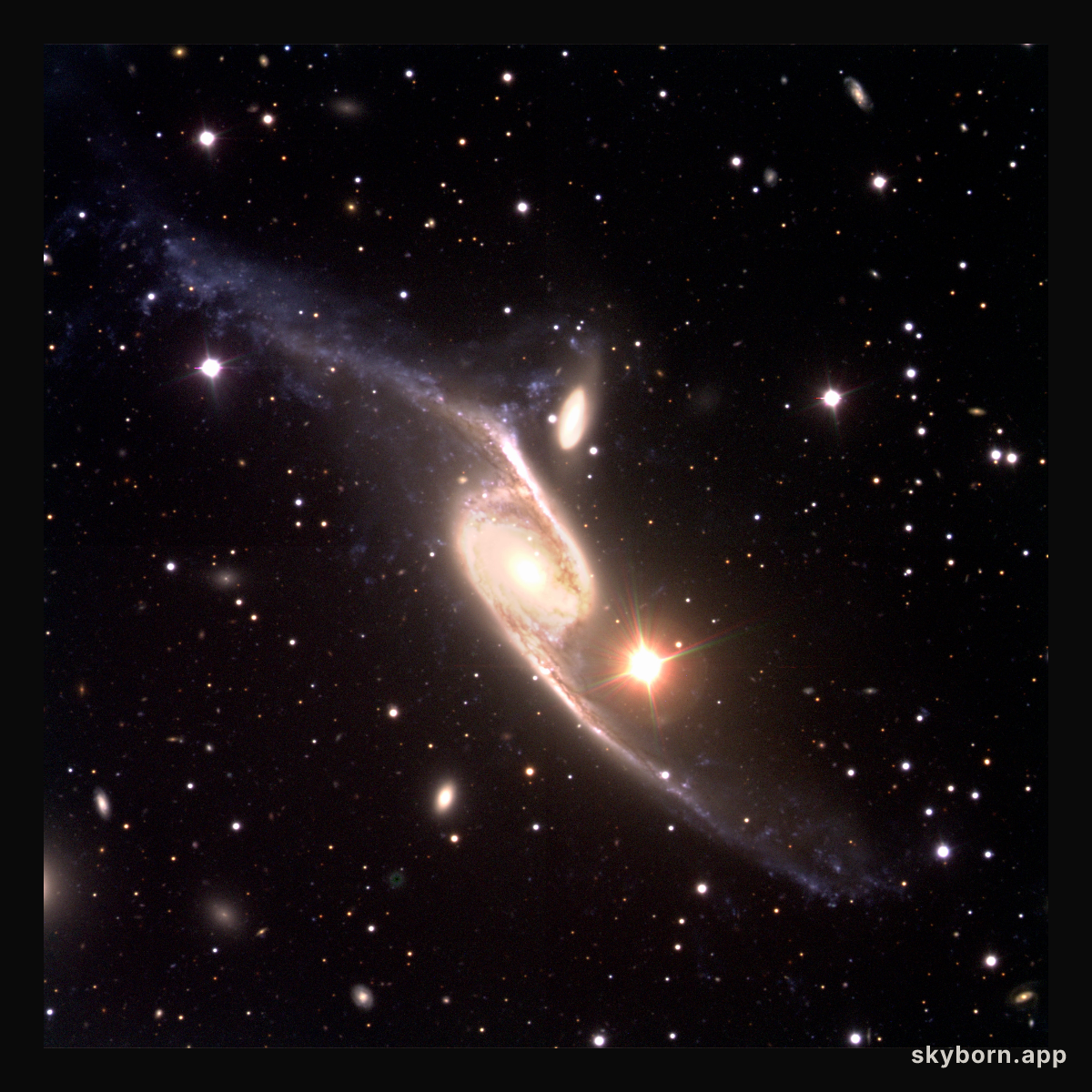 Giant interacting galaxies NGC 6872/IC 4970