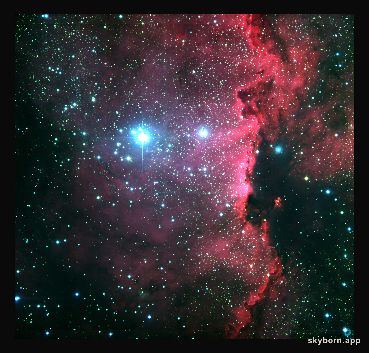 Star-forming region RCW 108 in Ara