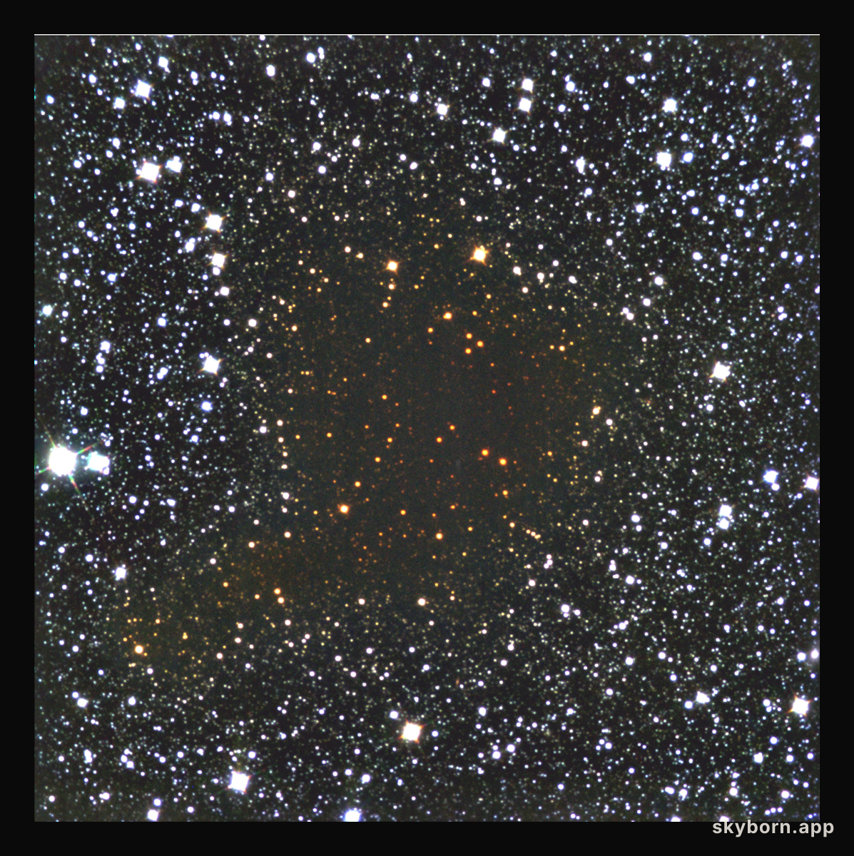 Looking through the Dark Cloud B68