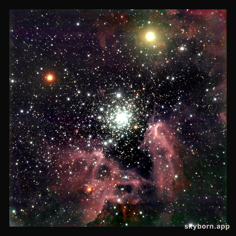 The galactic starburst region NGC 3603 *
