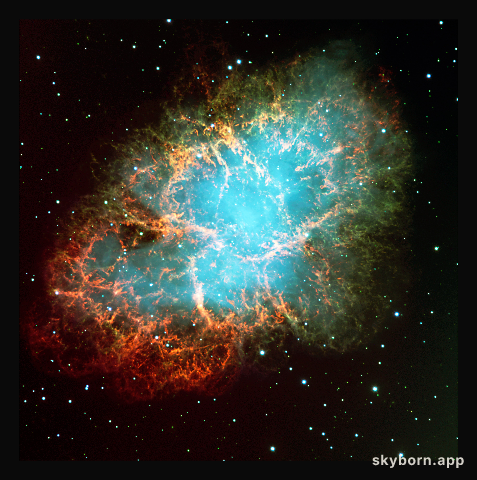 The Crab Nebula in Taurus