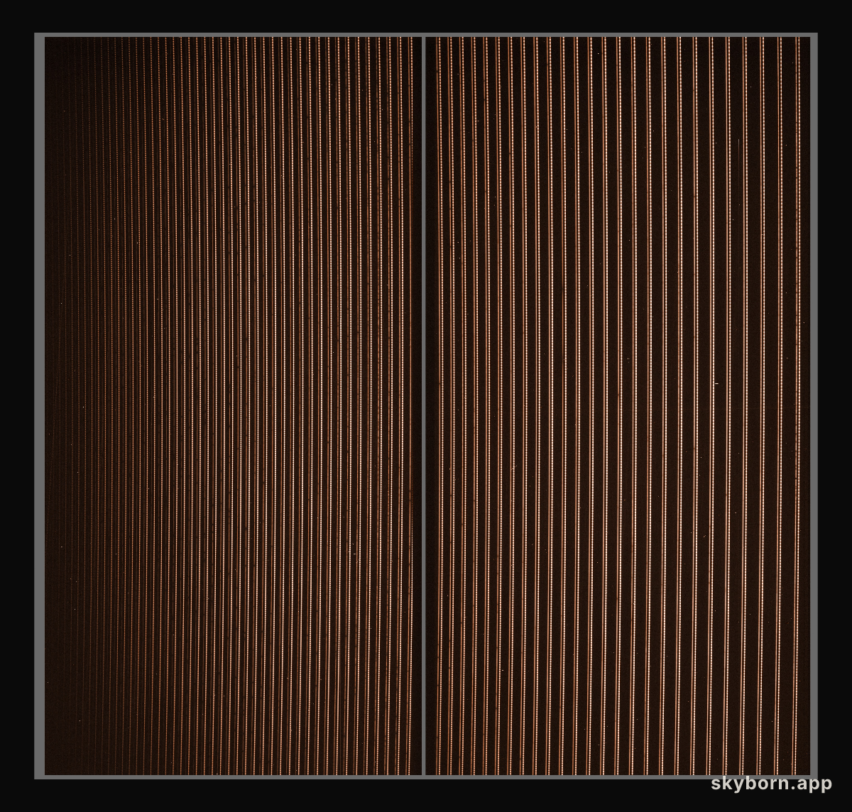 A raw spectrum, straight from the HARPS