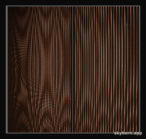 A raw spectrum, straight from the HARPS