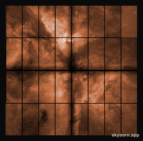 The Carina Nebula with OmegaCAM