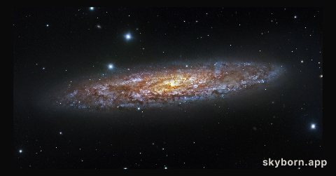 Starbursting sculptor galaxy