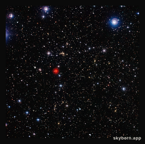 An intergalactic heavyweight