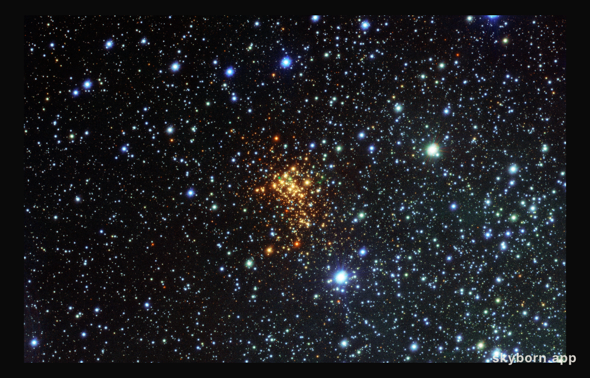 Surprise cloud around vast star