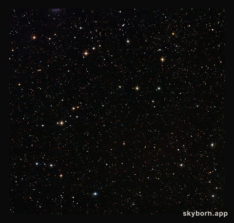 A deep look into a dark sky