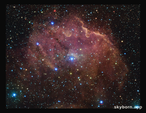 Fireworks of newborn stars