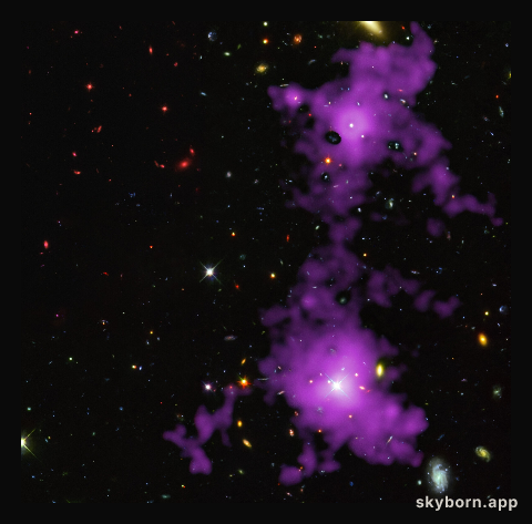 Revealing a filament from the cosmic web
