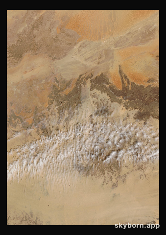 The Earth on 27 February 2000 · Sahara, Algeria
