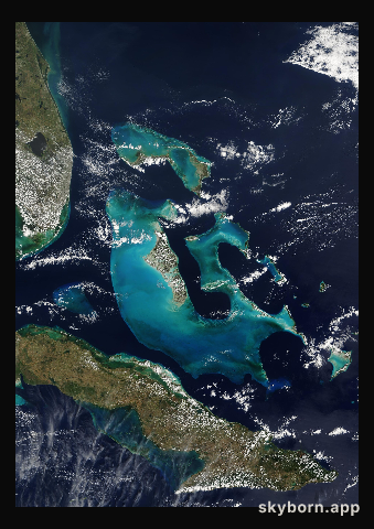 The Earth on 3 March 2000 · Bahamas