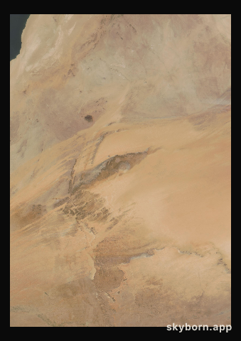 The Earth on 11 March 2000 · Eye of the Sahara, Mauritania