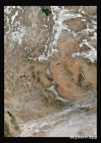 The Earth on 13 March 2000 · Colorado Plateau