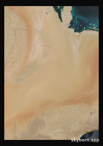 The Earth on 14 March 2000 · Empty Quarter, Arabia