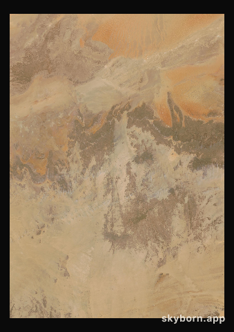 The Earth on 25 March 2000 · Sahara, Algeria