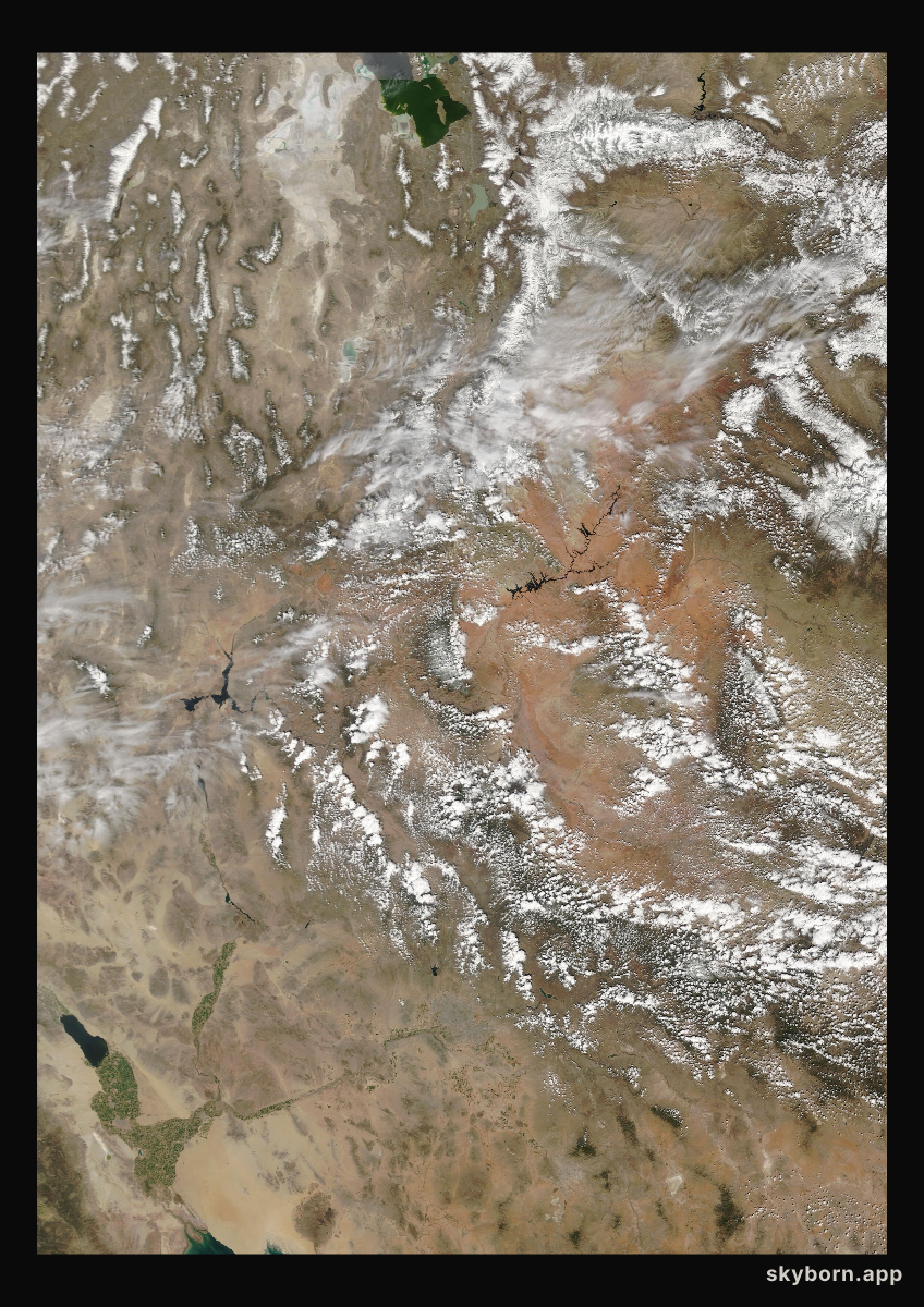 The Earth on 29 March 2000 · Colorado Plateau