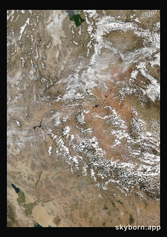 The Earth on 29 March 2000 · Colorado Plateau