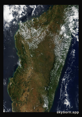 The Earth on 30 March 2000 · Madagascar