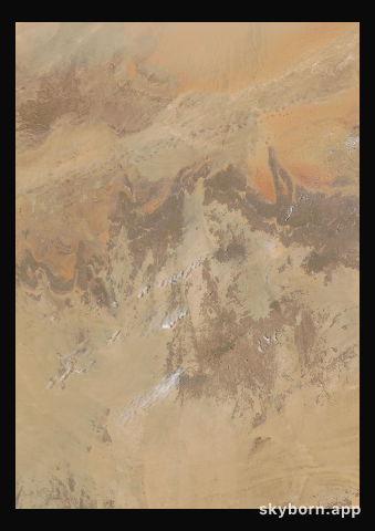 The Earth on 5 April 2000 · Sahara, Algeria