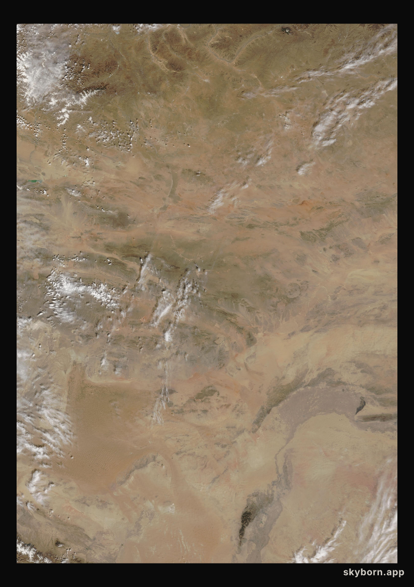 The Earth on 11 April 2000 · Gobi Desert