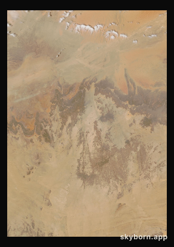 The Earth on 12 April 2000 · Sahara, Algeria
