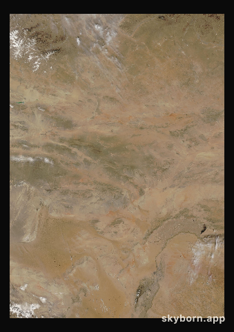 The Earth on 15 April 2000 · Gobi Desert