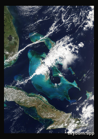 The Earth on 22 April 2000 · Bahamas