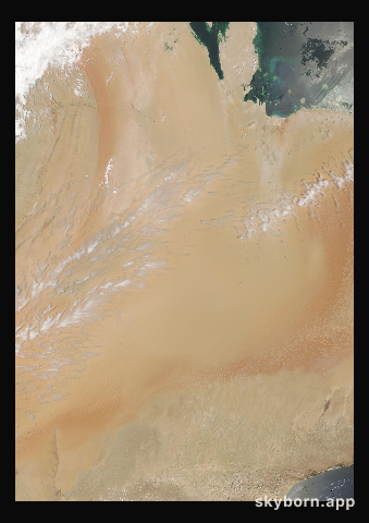 The Earth on 1 May 2000 · Empty Quarter, Arabia