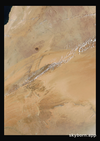 The Earth on 7 May 2000 · Eye of the Sahara, Mauritania