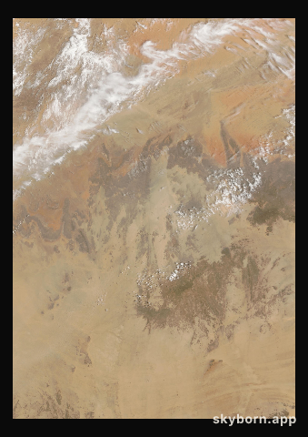 The Earth on 24 May 2000 · Sahara, Algeria