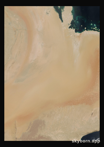 The Earth on 28 May 2000 · Empty Quarter, Arabia